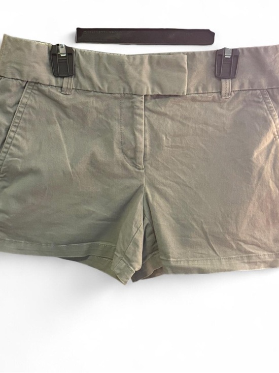LOFT Pants - LOFT Grey and White Casual Cotton Blend Shorts
